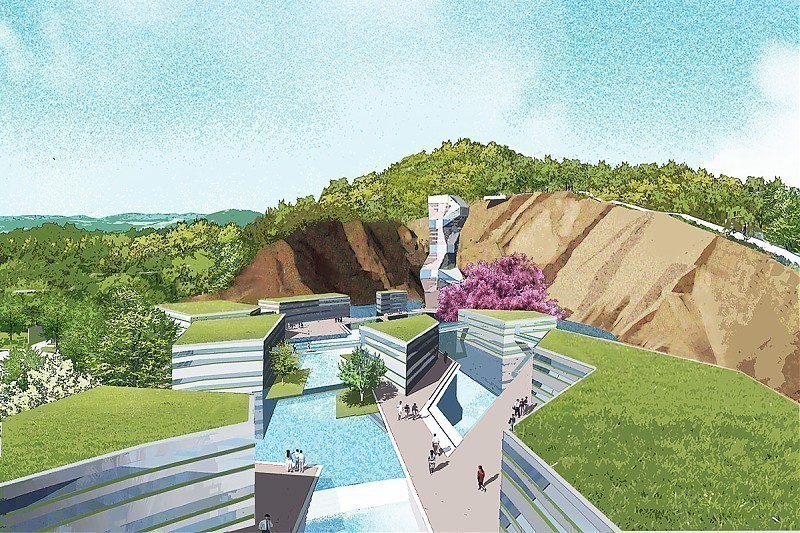 Terrain architecture - 远景风能高科技研发园区