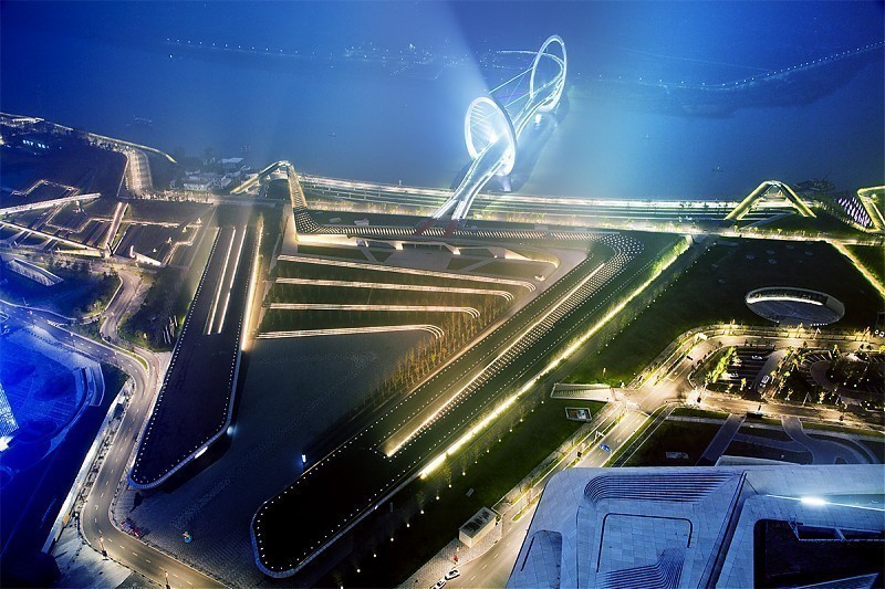 Terrain architecture - 南京青奥会公园与奥林匹克广场